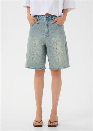 Zorah mw long shorts Mid Blue Washed Gestuz 